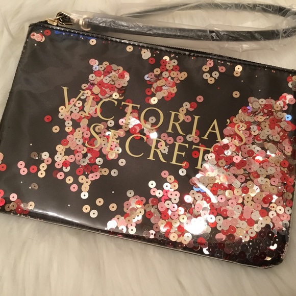 Victoria's Secret Sequin Wristlet- NWOT - Picture 2 of 6
